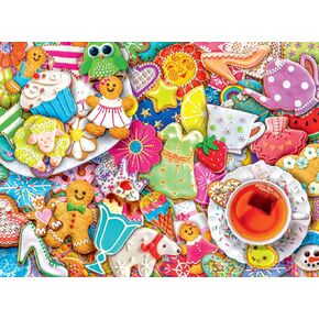Buffalo Games - Aimee Stewart - Tea and Cookies - 1000 Piece Jigsaw Puzzle