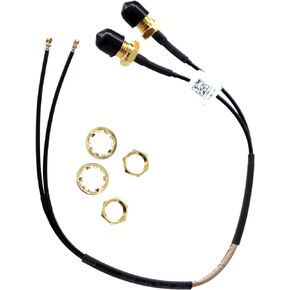 Deal4GO M.2 U.FL IPX4 External SMA Antenna WLAN Cable 3dBi Antenna TY96W 0TY96W Replacement for Dell Precision 3240 3260 Compact (CFF)