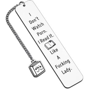 Reading Gifts for Book Lover Funny Bookmarks for Bookish Book Marker for Birthday Gifts Female Friends BFF Spicy Reader Bookworms Book Club Gift Women Men Valentines Gift for Her 2024 Graduation Gifts