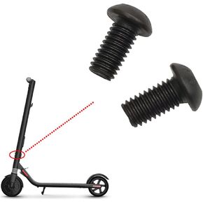 ODO LUCK 2PCS Base Mounting Screws for Ninebot ES1 ES2 ES4 Scooter Replace Parts Accessories for Segway Ninebot Electric Scooter
