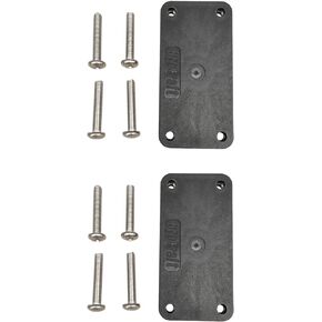 Brocraft 2PCS Backing Plate for Deck / Side Mount Fishing Rod Holder Clamp Accessory