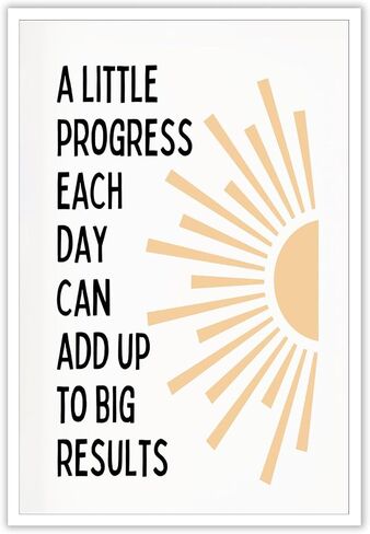 TRLZHOA Have A Cup Of Positivi-Tea Posters Therapy Self Affirmation Mental Health Art Teen Kid Self-Talk Counsellor Therapist Gift Drink Prints For Home Bedroom Dorm Office Wall Decor 12x16in Framed in Saudi Arabia