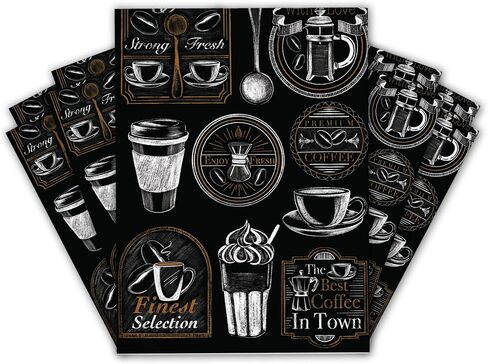 10 × 13 (100) أكياس بريدية من البوليستر لمصمم مقهى Coffee Bean ومغلفات الشحن وحقائب مطبوعة متميزة in Kuwait
