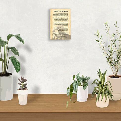 I Have A Dream Wall Art Speech Posters Framed I Have A Dream Quotes Wall Art Canvas Inspirational Pictures Prints Framed (16x24 inch) in Kuwait