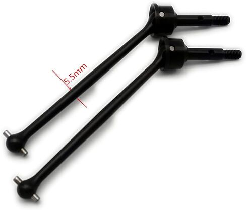 Spring Steel Thicker Front CVD Drive Shaft -1PR for Traxxas UDR 8550 8553 in Saudi Arabia