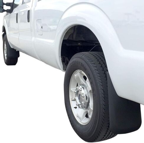 Red Hound Auto Heavy Duty Molded Mud Flaps Compatible with Ford Super Duty F250/F350 2011-2016 Mud Guards Splash Front & Rear 4pc Set (for Trucks Without Fender Flares) in Saudi Arabia
