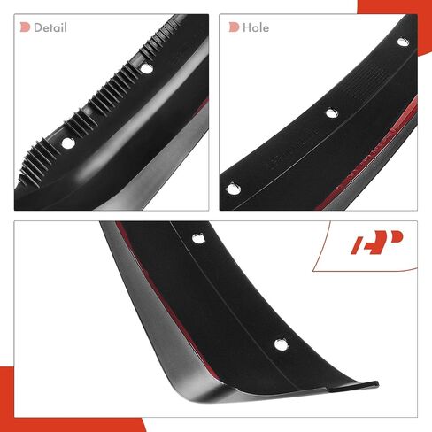 A-Premium Set of 4PCS Mud Flaps Splash Guards Mudguards Mudflaps with Hardware Compatible with Chevrolet Corvette (C6), 2005-2013, Convertible, Front and Rear (Driver & Passenger Sides) in Saudi Arabia