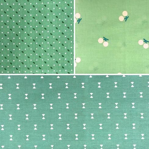 7 Pcs Fat Quarters Fabric Bundles Quilting Fabric Bundle Patchwork for Sewing Quilting and Crafting (Blue) in Kuwait