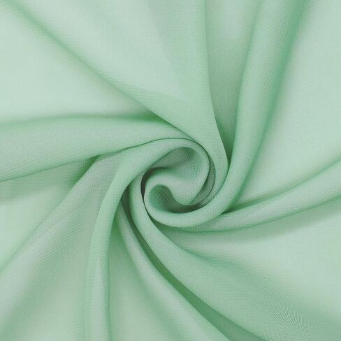58" Solid Color Chiffon Fabric Rustic Sheer Bridal Wedding Party Decorations Backdrop, Blush, 5 Yards in Saudi Arabia