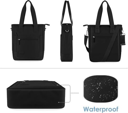 ETRONIK Tote Bag for Women, Crossbody Shoulder Bags with Compartments Fit 13.3 inch, Handbag with Zipper in Saudi Arabia