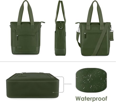 ETRONIK Tote Bag for Women, Crossbody Shoulder Bags with Compartments Fit 13.3 inch, Handbag with Zipper in Saudi Arabia
