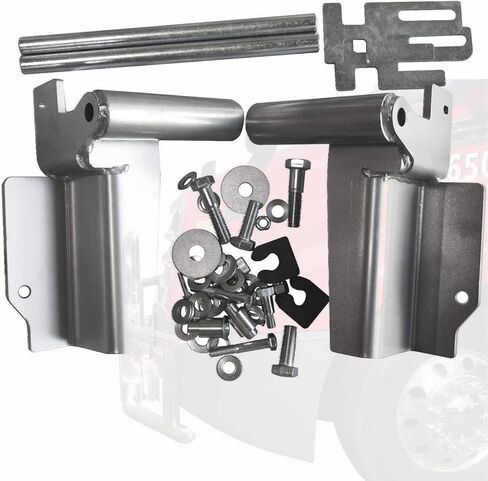 واقي غزال كبير من الفولاذ المصقول مع دعامة لـ Cascadia 08-17 (مع دعامة) in Kuwait