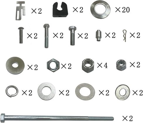 واقي غزال كبير من الفولاذ المصقول مع دعامة لـ Cascadia 08-17 (مع دعامة) in Kuwait