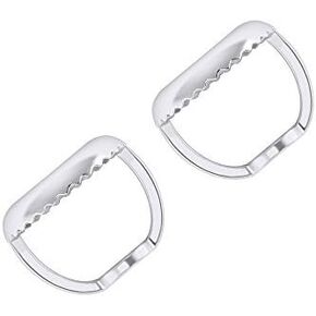 مجوهرات جميلة 925 زوج من أقراط الفضة الإسترلينية استبدال الظهر آمنة ومريحة مع مسامير إغلاق الأذن in Kuwait