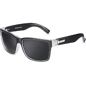 Xagger Square Polarized Sunglasses for Men Women UV400 Mirrored Sport Sun Glasses