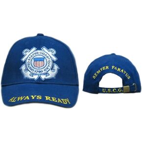 U.S. Coast Guard Insignia Embroidered Ball Cap