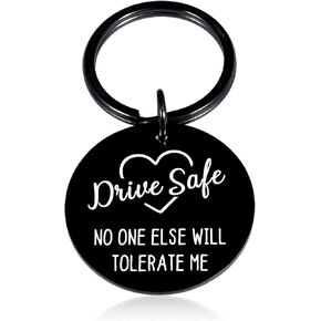 Valentines Day Gifts for Him Her Anniversary for Him Her Drive Safe Keychain for Boyfriend Birthday Gifts for Boyfriend Husband Christmas Gifts for Boyfriend Husband Stocking Stuffers for Men Women