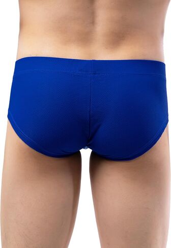 IKINGSKY Men's Seamless Front Pouch Briefs Sexy Cheeky Underwear for Men in Kuwait