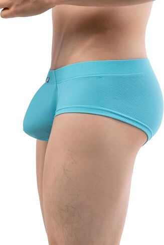 IKINGSKY Men's Seamless Front Pouch Briefs Sexy Cheeky Underwear for Men in Kuwait