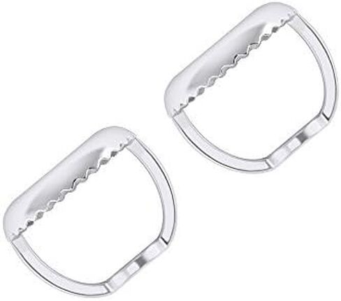 مجوهرات جميلة 925 زوج من أقراط الفضة الإسترلينية استبدال الظهر آمنة ومريحة مع مسامير إغلاق الأذن in Kuwait