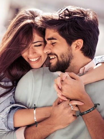 Choistily 6 Pcs Matching Couple Necklace Bracelets Set Moon Star Rings Matching Bracelets for Couples Friendship Necklaces for Him Her Bf Gf Bracelets(King Ring) in Saudi Arabia