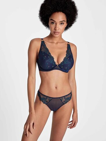 Aubade Women's Velvet Memories Shoulder Plunge Bra in Saudi Arabia