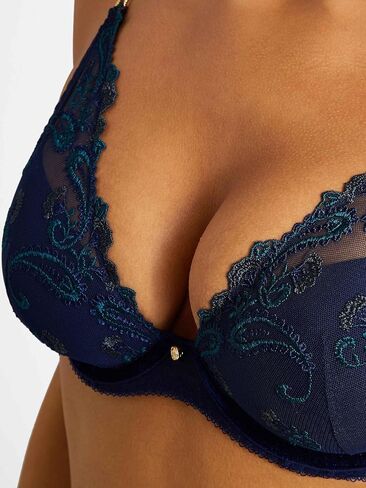 Aubade Women's Velvet Memories Shoulder Plunge Bra in Saudi Arabia