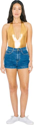 American Apparel Women's Standard Metallic Halter Sunsuit in Saudi Arabia