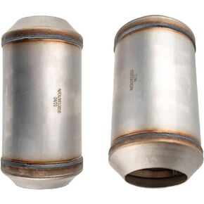 PHILTOP 4 Inch 4" Inlet/Outlet Stainless Steel Catalytic Convertor Universal High Flow 810400 Catalyst Converter EPA Convert Compliant