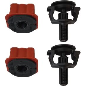 2PCS Upper Radiator Mount Kit For Benz C216 C218 C219 C204 Replacement number # 0009912595