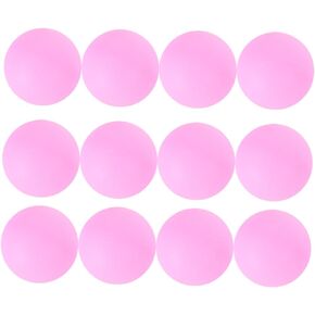 Kisangel Plastic Pong Balls Recreational Pong Balls Dog Squeaky Ball Sports Balls Table Tennis Balls goblincore Room Decor astetic Room Decor Outdoor 60pcs