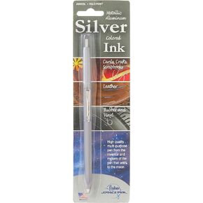 Fisher Space Pen Silver Space Pen - Bold Point, Blistered (SR80SL)