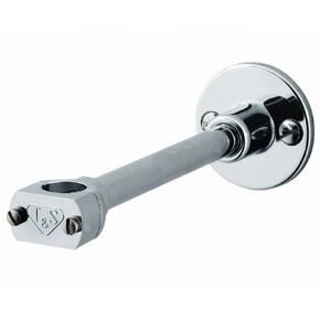 T&S Brass B-0109-06 Wall Bracket, 3" Wall Bracket Assembly with Mounting Hardware, Silver