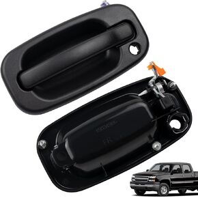 Avsty Door Handle for Chevy Silverado Suburban Tahoe Avalanche GMC Sierra 1500 2500 3500 Yukon Cadillac Escalade 1999 2000 2001 2002 2003 2004 2005 2006 2007 Chevrolet Latch Front Driver and Passenger