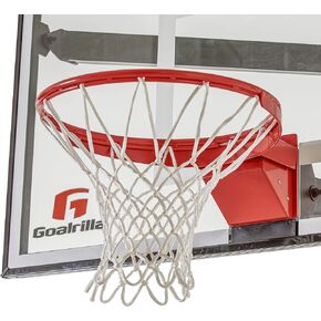 Goalrilla 180 Breakaway Basketball Goal Rim Flexes 180 Degrees, Orange (B2609W)