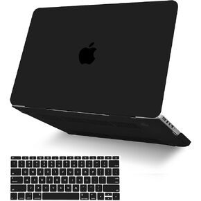 Compatible with MacBook Pro 16 inch Case Cover 2020 2019 Release A2141 with Touch Bar Touch ID Plastic Hard Shell + Keyboard Cover (Matte Black)