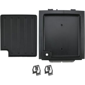 For Ford F150 2004-2008 Dash Upper Center Bezel Panel Trim Tray with AUX Input, Black
