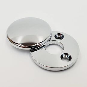 Chrome Fork Lock Cover Kit for All 1994-2022 Harley Davidson Road King, Custom, Classic, CVO, Police & Special Models FLHR/FLHRS/FLHRC/FLHRSE/FLHP/FLHRXS - Replaces HD# 71659-99A