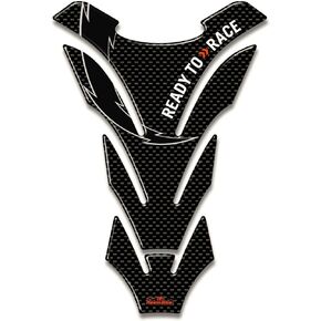 Tank Pad Sticker 3D Universal Compatible with Motorcycle KTM - Carbon