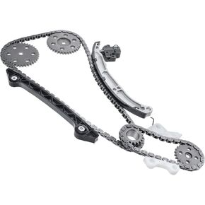 A-Premium 11Pcs Engine Timing Chain Kit W/Guide & Sprocket [fits DOHC, L4 2.3L] Compatible with Ford Ranger 2001-2012 & Mazda B2300 2001-2010, Replace# 1L5Z6268AA, 1S7Z6A895AA