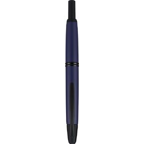 PILOT Vanishing Point Collection Refillable & Retractable Fountain Pen, Matte Blue Barrel, Extra Fine Nib (60595)