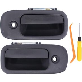 MOTOKU Front Driver and Passenger Side Door Handle for Chevy Express GMC Savana 1500 2500 3500 1996-2009