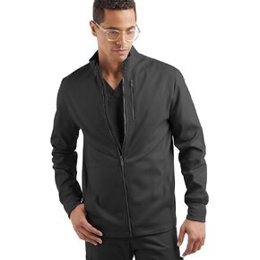 Men's 4 Pocket Zip Front Warm Up Scrub Jacket (XS-3X, 8 Colors)