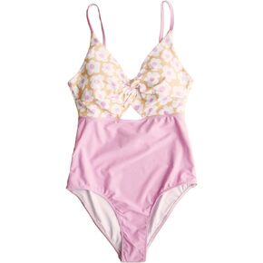 Caden Lane® UPF 50+ Women's Ruched Cutout One-Piece Swimsuit