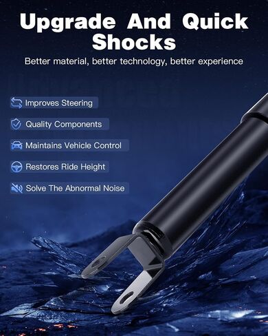 Shocks,ECCPP Front Rear Shocks Absorbers Fits 2002-2006 for Chevy Avalanche 1500/for Chevy Suburban 1500/for Chevy Tahoe/for GMC Yukon,2000-2006 for GMC Yukon XL 1500 Auto Shocks 344381 344384 (4 pcs) in Saudi Arabia