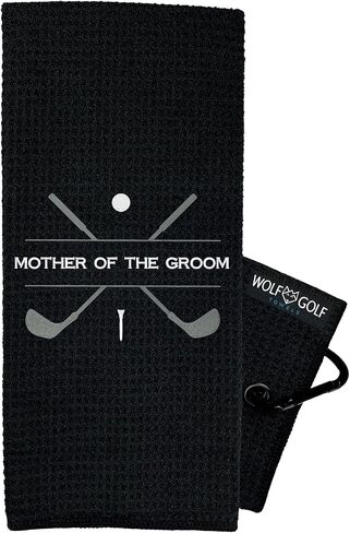 Groom Golf Towel - Groom Gifts - Bridal Party Gifts - Wedding Party Golf Towels - Golf Gifts for Groomsman - Embroidered Golf Gifts in Saudi Arabia