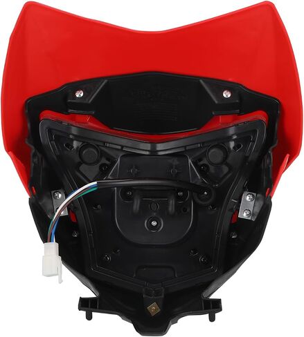 Front Headlight for Hawk 250,Dirt Bike Head Light Kit for Hawk 250cc/Hawk 250CC All Years - Black in Saudi Arabia