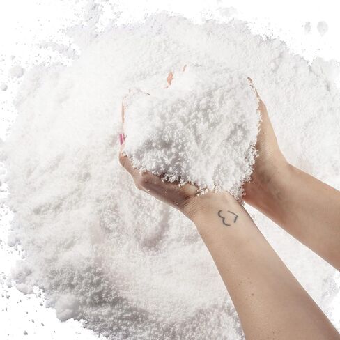 عبوة Maddie Rae's Instant Snow XL - تصنع 50 جالونًا من أفضل مسحوق ثلج صناعي مزيف لطين السحاب، صُنع في الولايات المتحدة الأمريكية بواسطة Snowonder - آمن للأطفال، وغير سام - مشاريع علمية، والعطلات، والفنون والحرف اليدوية in Saudi Arabia
