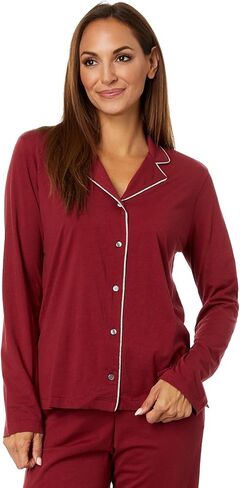 SKIN Organic Pima Cotton Cayla Long PJ Set in Kuwait