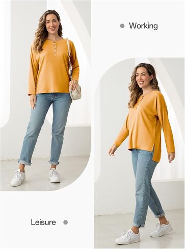 Pajamas Set for Women Waffle Knit Lounge Set Long Sleeve Top and Shorts Matching Lounge Set Loungewear Sweatsuit Set in Saudi Arabia